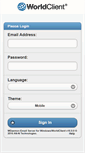 Mobile Screenshot of mail1.millikenandcraig.com